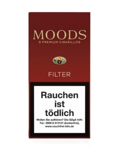 Сигарили MOODS Filter (5шт)