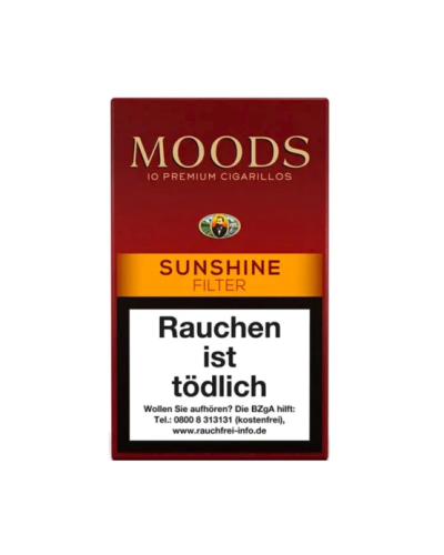 Сигарили MOODS Sunshine Filter (10шт)