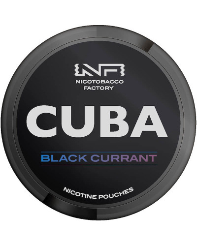 Снюс Cuba Black Currant 43 mg (Черная смородина)