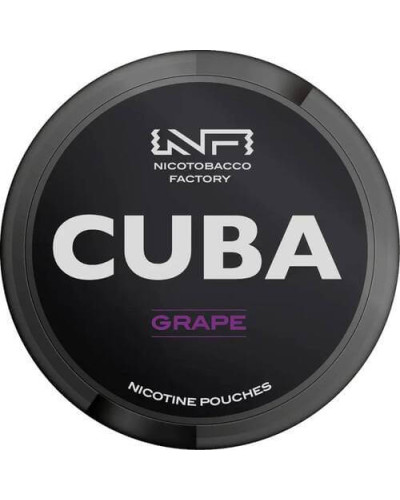 Снюс Cuba Grape 43mg (Виноград)