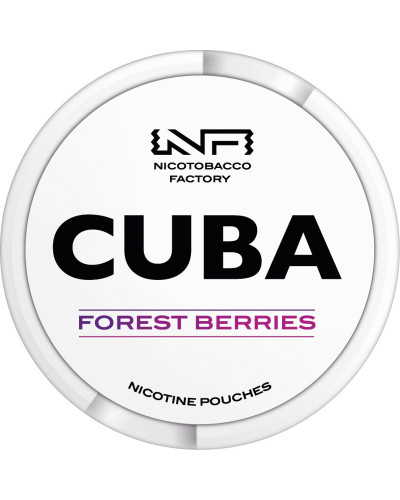 Снюс Cuba Forest berries 16 mg (Лесные ягоды)