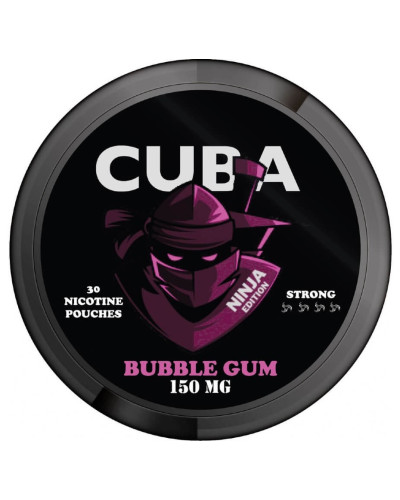 Снюс Cuba Bubble gum 150 mg (Фруктовая жвачка)