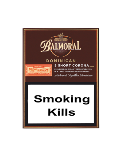 Сигары BALMORAL Short Сorona 5 (Доминикана) пачка 5 шт