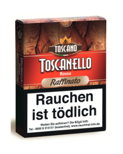 Сигары Toscanello Roso Raffinato (Италия) пачка 5 шт