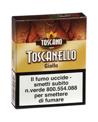 Сигары Toscanello Giallo (Италия) пачка 5 шт