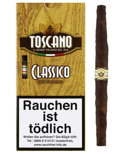 Сигары Toscano Classico (Италия) пачка 5 шт
