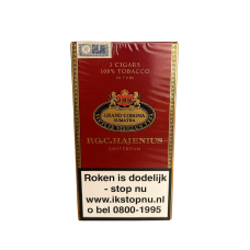 Сигары P.G.C. HAJENIUS Grand Corona Sumatra (Суматра) (3шт) 
